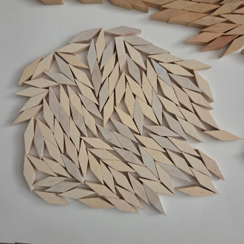 Pattern Blocks Wood Math Manipulatives - Picture 3 of 8